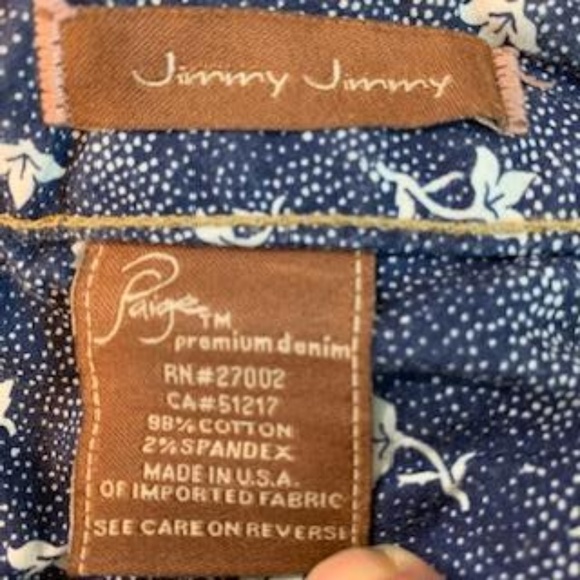 Paige Jimmy Jimmy Distressed and Destroyed Jeans - Picture 6 of 8